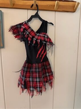 Fun World Wild Wolfie Werewolf Costume Toddler Girls 2T/3T Halloween Dress